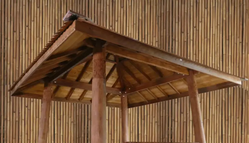 Product image 6 of the product “Gazebo 420x414x410cm Model1, with Bankirai Flooring ”